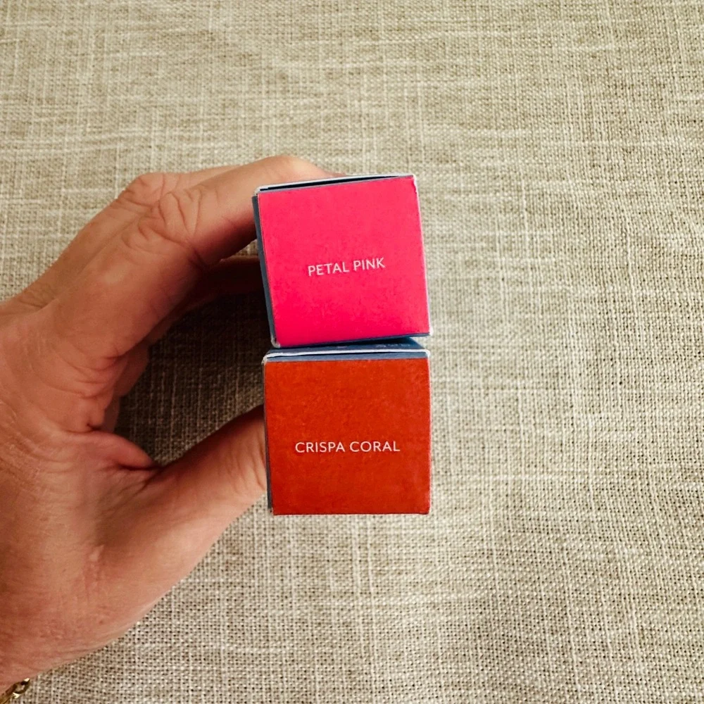Tulip Tint Lip & Cheek Balm Set - Petal Pink & Crisp Coral